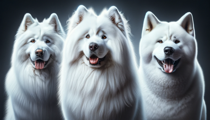 big fluffy white dogs