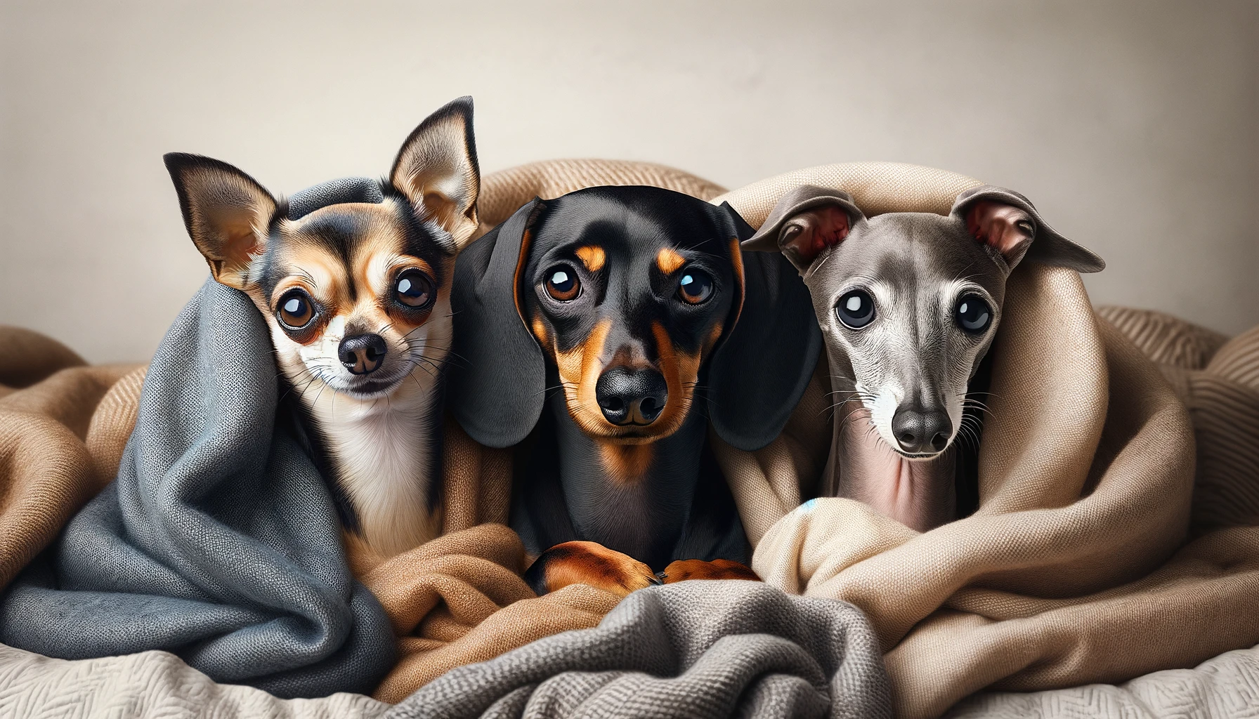 dog breeds that like to sleep under the blanket