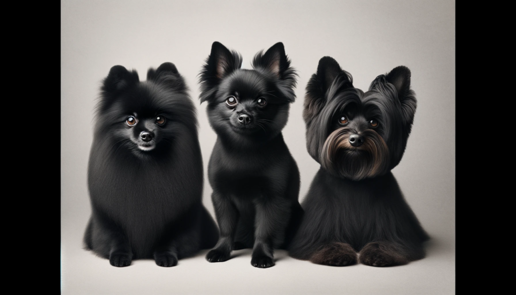 small black fluffy dog breeds