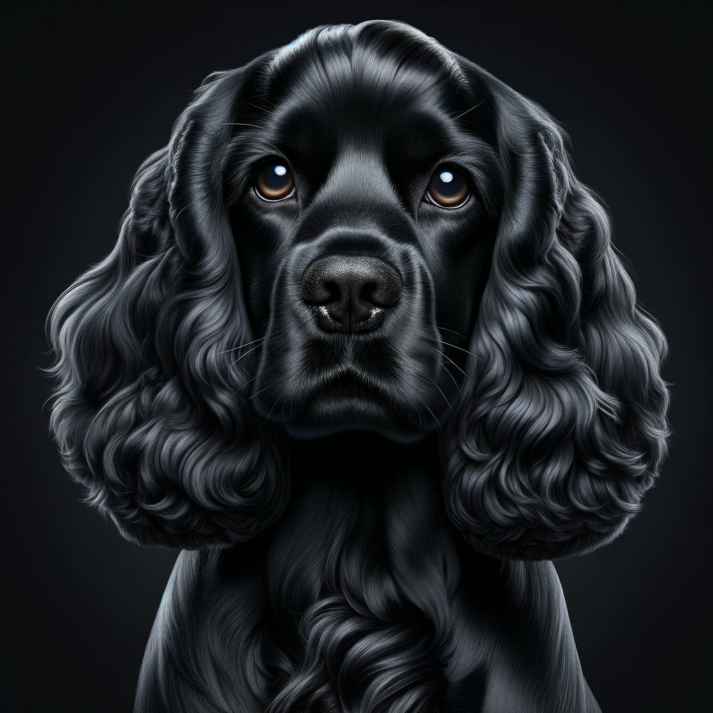 black cocker spaniel