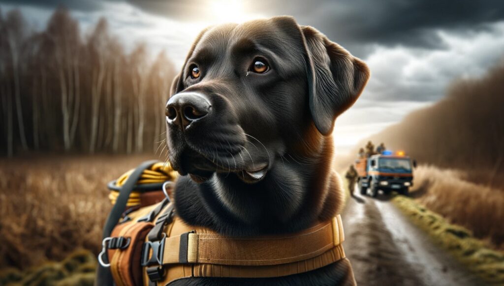 labrador military dog breeds